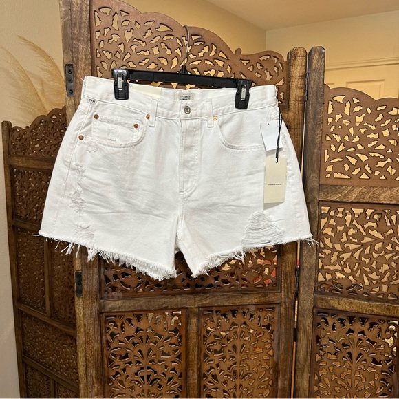 NWT Citizens of Humanity Annabelle Long Shorts reg $168 - Picture 5 of 10